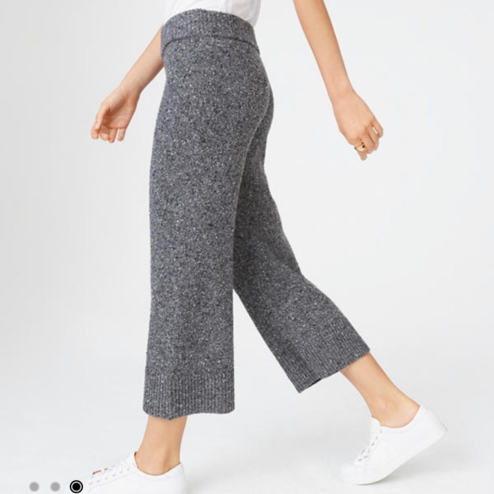 Knit Wool Cropped Pant - Calyanne Pant